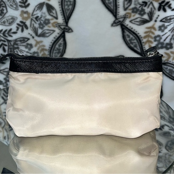 Salvatore Ferragamo Parfums Nylon Zip Top Small Cosmetic Clutch Bag - Picture 9 of 11